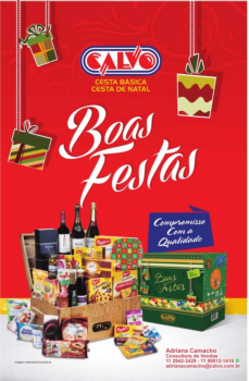 Catalogo de Cesta de natal Calvo 2017