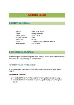 MODUL AJAR GAYA LORENT(3) 12