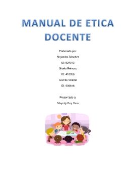 manual de la etica