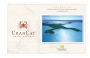 Crab Cay brochure