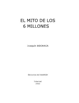 Mitos de los 6 millones