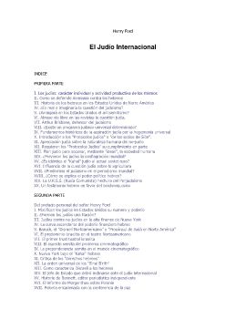 El judío internacional