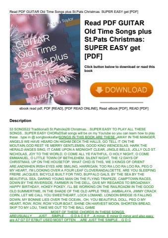 read pdf guitar old time songs plus st