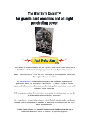 The Warriors Secrets PDF, eBook by Bill Radcliffe