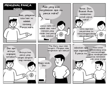 komik UAS/UTS Ersa Fanniyah Azzahraa Kelas 2B PGSD