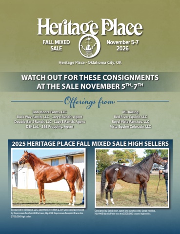 Heritage Place Fall Mixed Sale 2026
