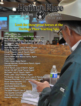 Heritage Place Select Yearling Sale