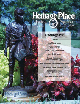 Heritage Place Yearling Sale