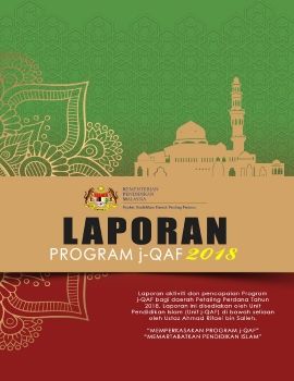 LAPORAN AKTIVITI DAN DATA e-PELAPORAN PROGRAM j-QAF PETALING PERDANA 2018