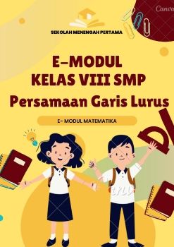 E-Modul Persamaan Garis Lurus