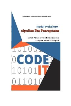 e-Modul Praktikum Algoritma Pemrograman
