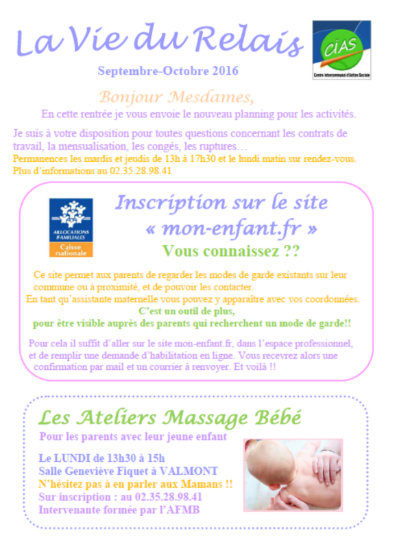 Catalogue La vie du Relais - sept.oct