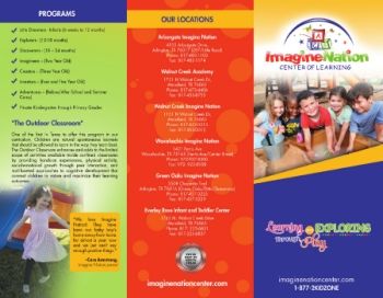 Imagine Nation Learning Center Brochure