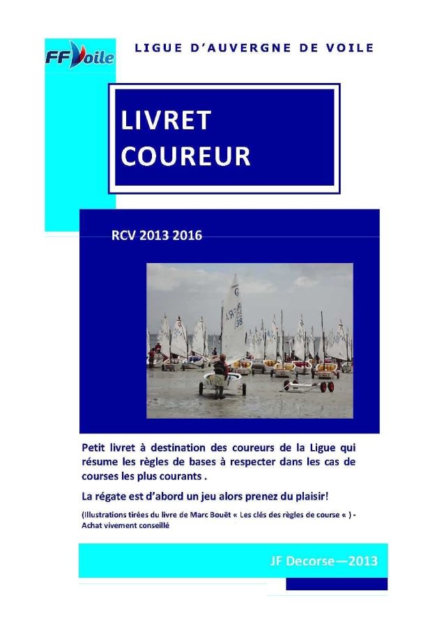 livre RCV du régatier