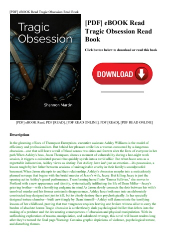 [pdf] ebook read tragic obsession read book