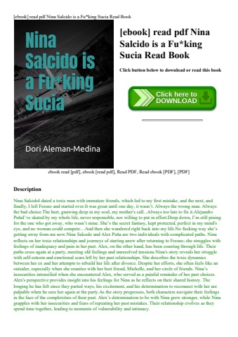 [ebook] read pdf nina salcido is a fuking sucia read book