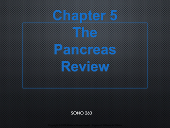 Chapter05.PANCREAS REVIEW 