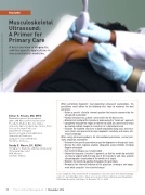 Articulo: Musculoesqueletal ultrasound 