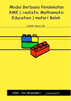 emodul mtk berbasis pendekatan RME materi Balok - Ira Wulandari