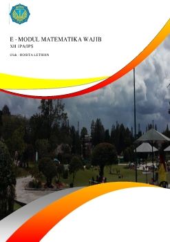 MODUL MATEMATIKA KELAS XII