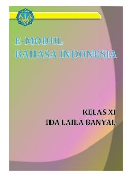 MODUL BAHASA INDONESIA KELAS XI