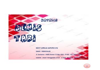 Flipbook Jenis Tari,NOVY APRILIA SAPUTRI