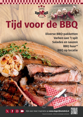 BBQ Folder 2024 Slagerij Heetebrij