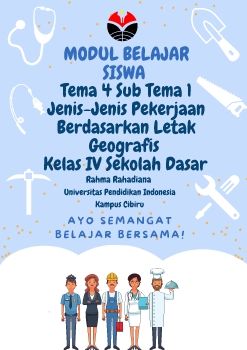 E-Modul Jenis-Jenis Pekerjaan _Neat