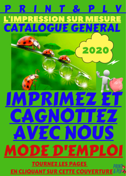 CATALOGUE GENERAL _ CAGNOTTAGE MODE D'EMPOI