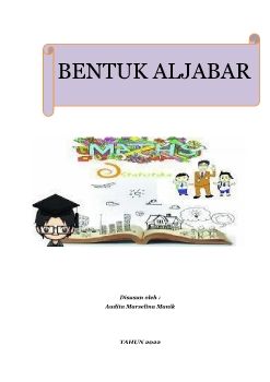 BAHAN AJAR BENTUK ALJABAR AUDITA