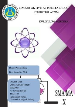 E-Modul Materi Struktur Atom