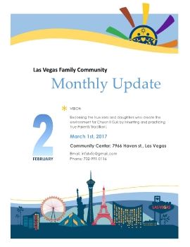 Las Vegas Family Church Feb. Monthly Update