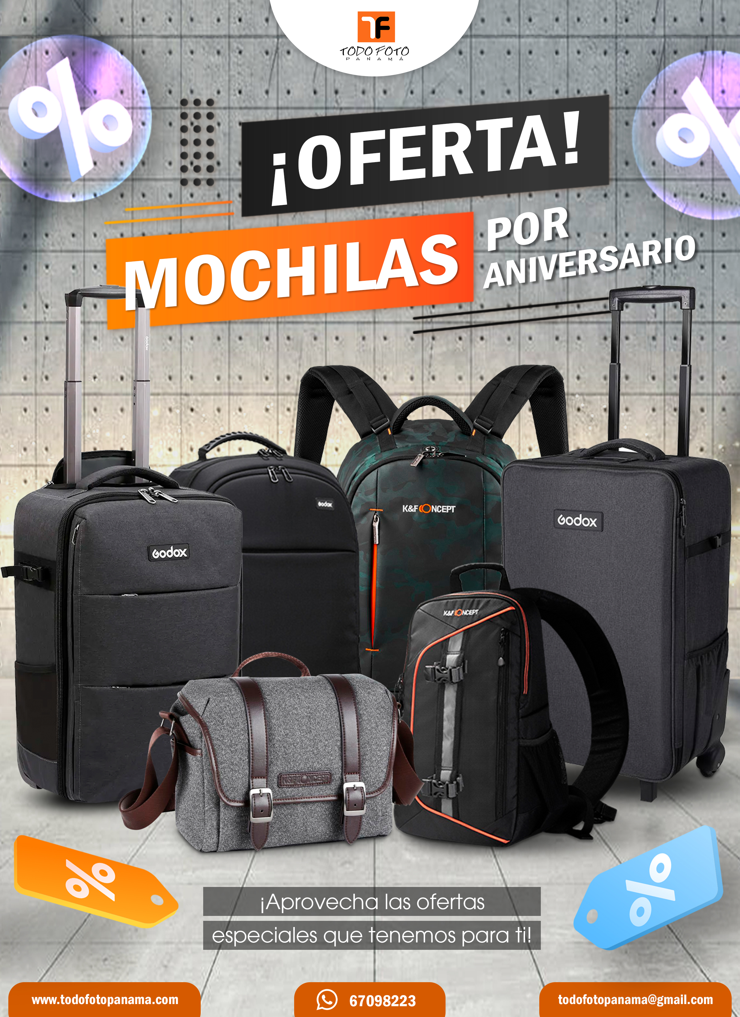 Cátalogo de ofertas de mochilas