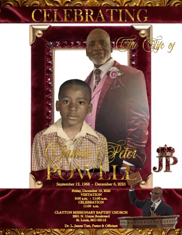 James Peter Powell - JP - Commemorative Booklet