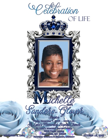 Michelle Hope Sanders-Glover - Celebration of Life