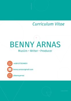 A Literary - Based Resume - BENNY ARNAS