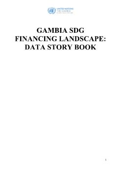 The Gambia UN -2020 CCA  Financing landscape data story