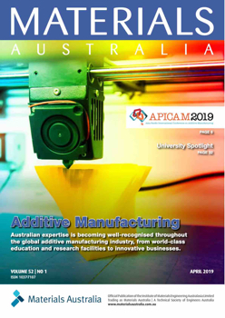 Materials Australia - April 2019