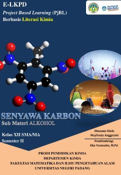 E-LKPD PROJECT BASED LEARNING BERBASIS LITERASI KIMIA PADA MATERI SENYAWA KARBON SUB MATERI ALKOHOL KELAS XII SMA/MA