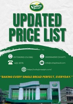 Updated Price List