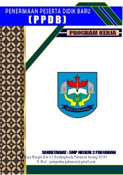 PROGRAM PPDB SMP NEGERI 2 PABUARAN