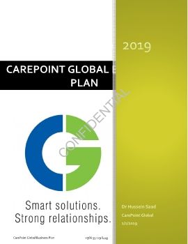 CAREPOINT GLOBAL BUSINESS PLAN