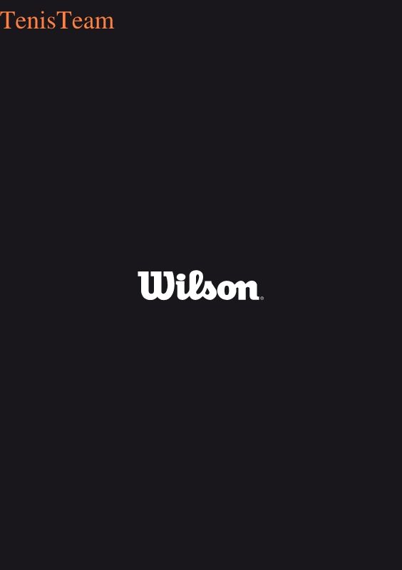 wilson catalog