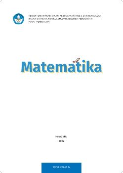 Buku Murid Matematika untuk SD_MI Kelas IV - Fase B