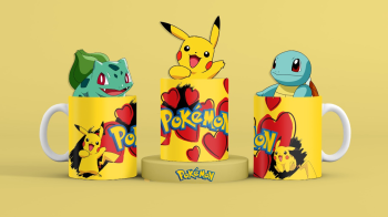 Pokemon Tazas