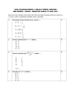 shol  lat soal pdf