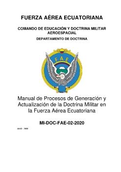 MANUAL MI-DOC-FAE PRESENTACION FINAL