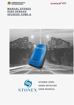 Manual Book Stonex S580