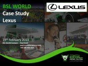 BSL World Golf Credentials