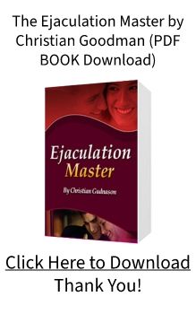 The Ejaculation Master BOOK Christian Goodman PDF FREE Download